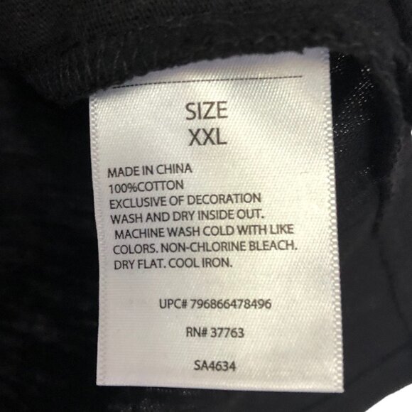 NWT Rafaella Top Size XXL Sleeveless Crochet Detail Black CasualVacation Cruise - Picture 6 of 6